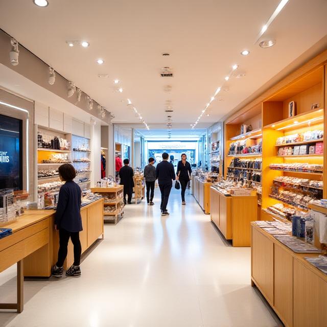 Renovated modern retail space in Myeongdong